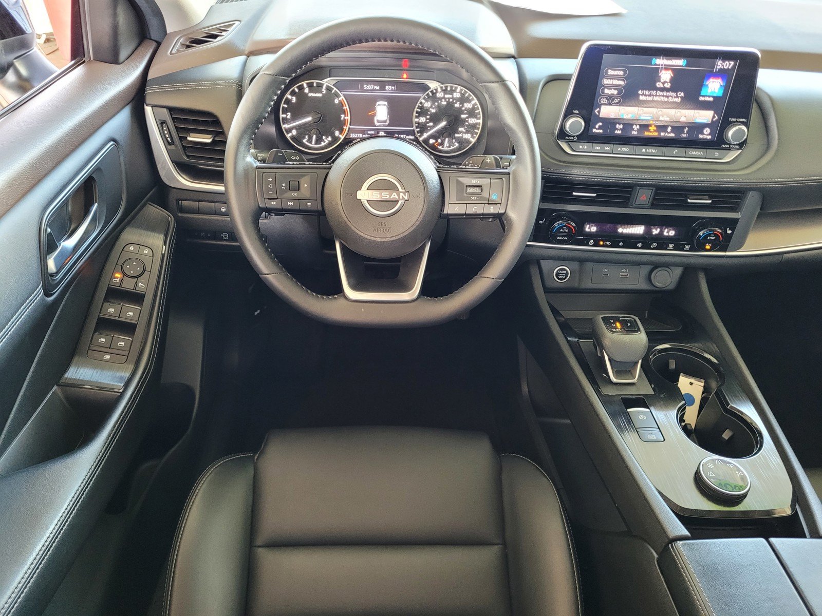 Certified Used 2023 Super Black Nissan SV image 7