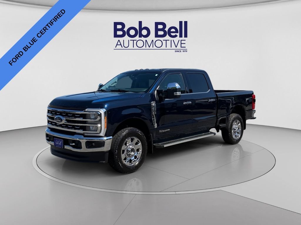 Certified Used 2023 Blue Metallic Ford Lariat image 3