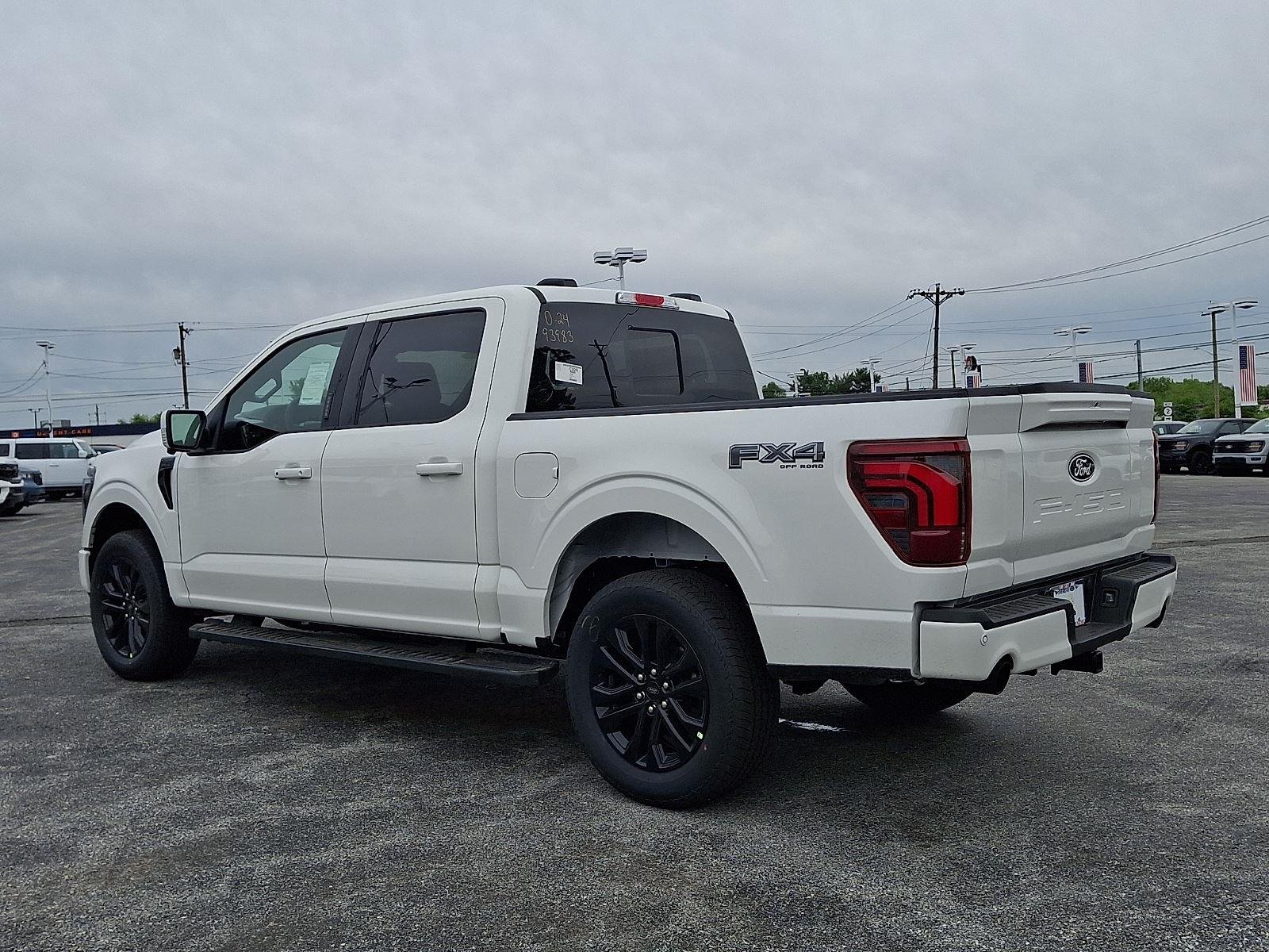New 2026 Star White Metallic Tri-Coat Ford Lariat® image 3