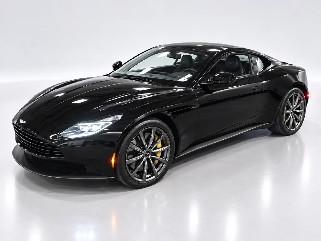 Used 2018 Black Aston Martin Base image 1