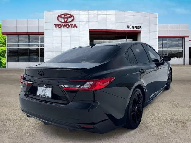 Used 2025 Midnight Black Metallic Toyota SE image 6