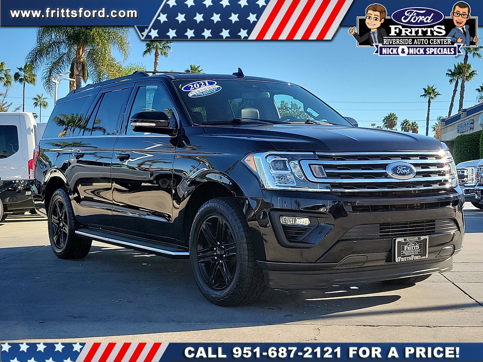 Certified Used 2021 Black Metallic Ford XLT MAX image 22