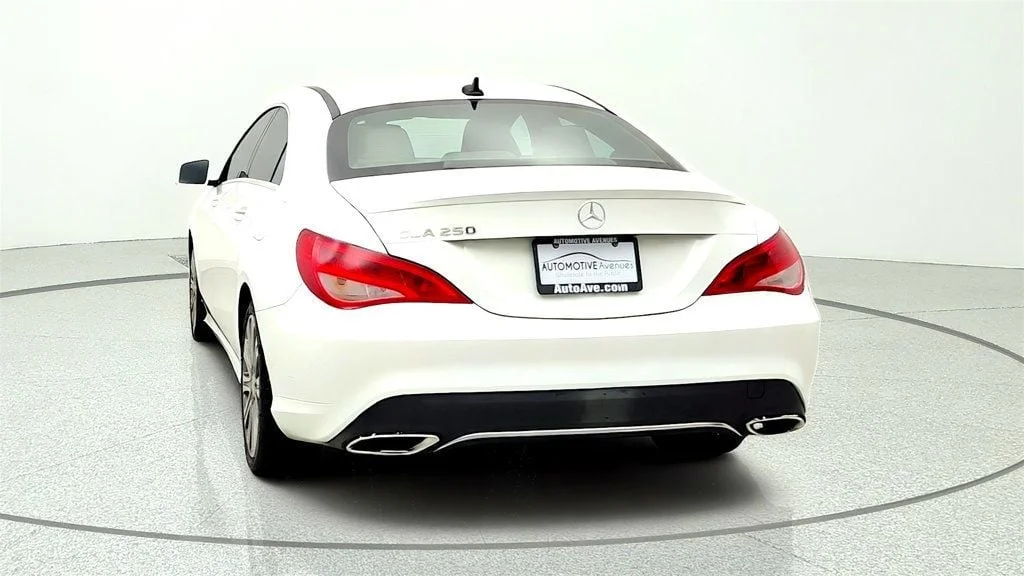 Used 2018 Polar White Mercedes-Benz CLA 250 Coupe w/ Blind Spot Assist, KEYLESS GO & 18