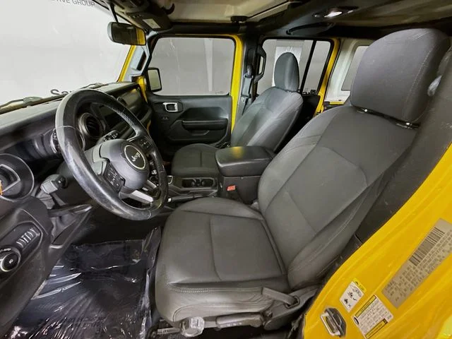 Used 2018 Yellow Jeep Unlimited Sport S image 20