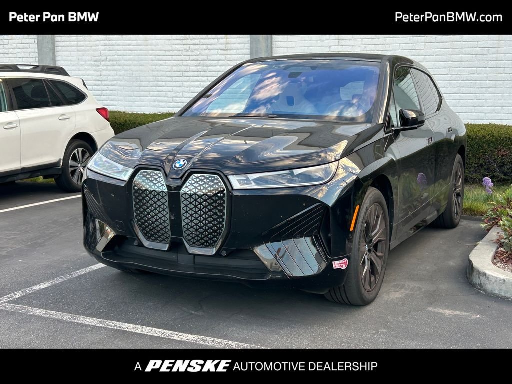 Certified Used 2024 Black Sapphire Metallic BMW xDrive50 image 1