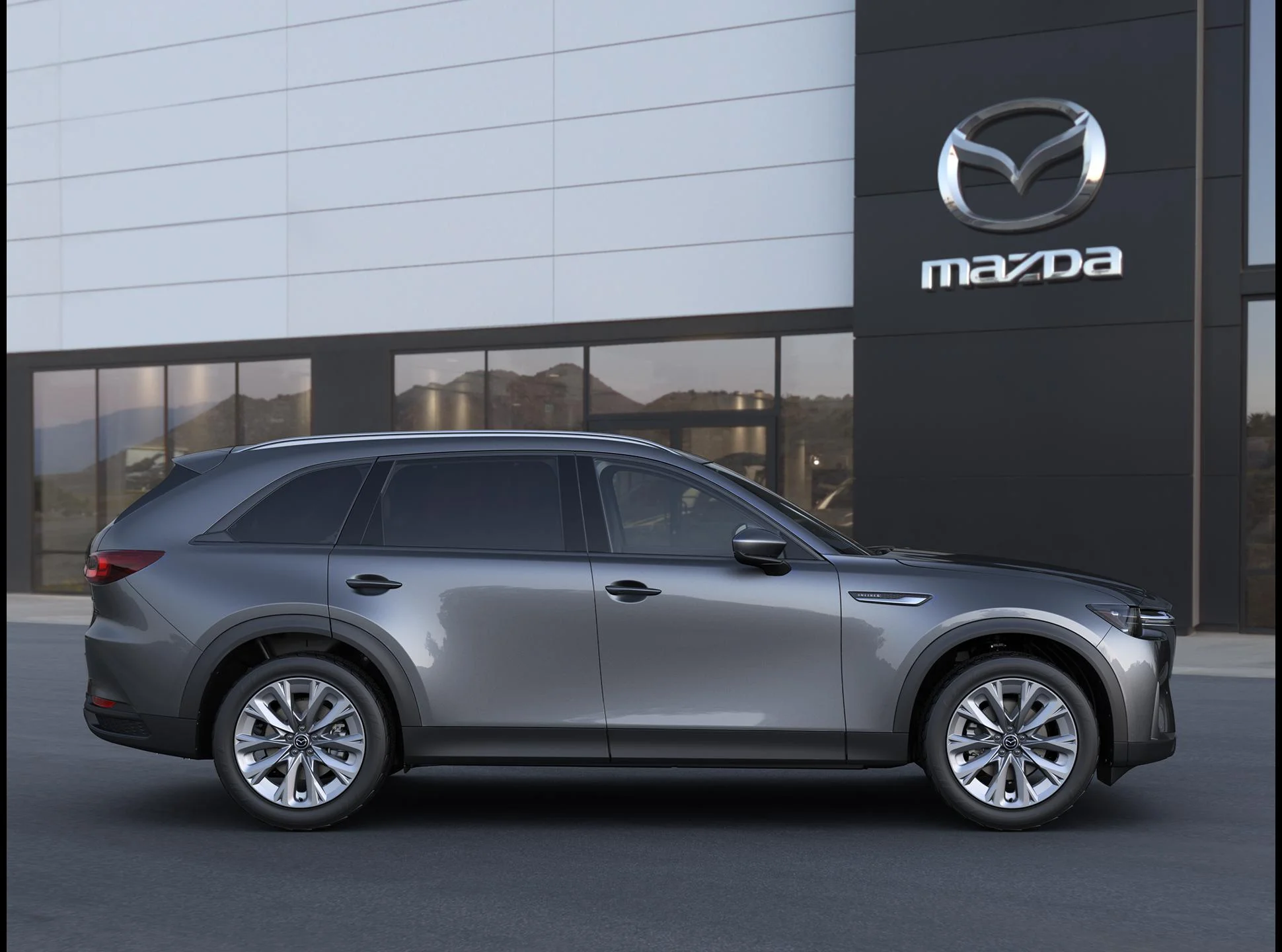 New 2026 Machine Gray Metallic Mazda Preferred image 5
