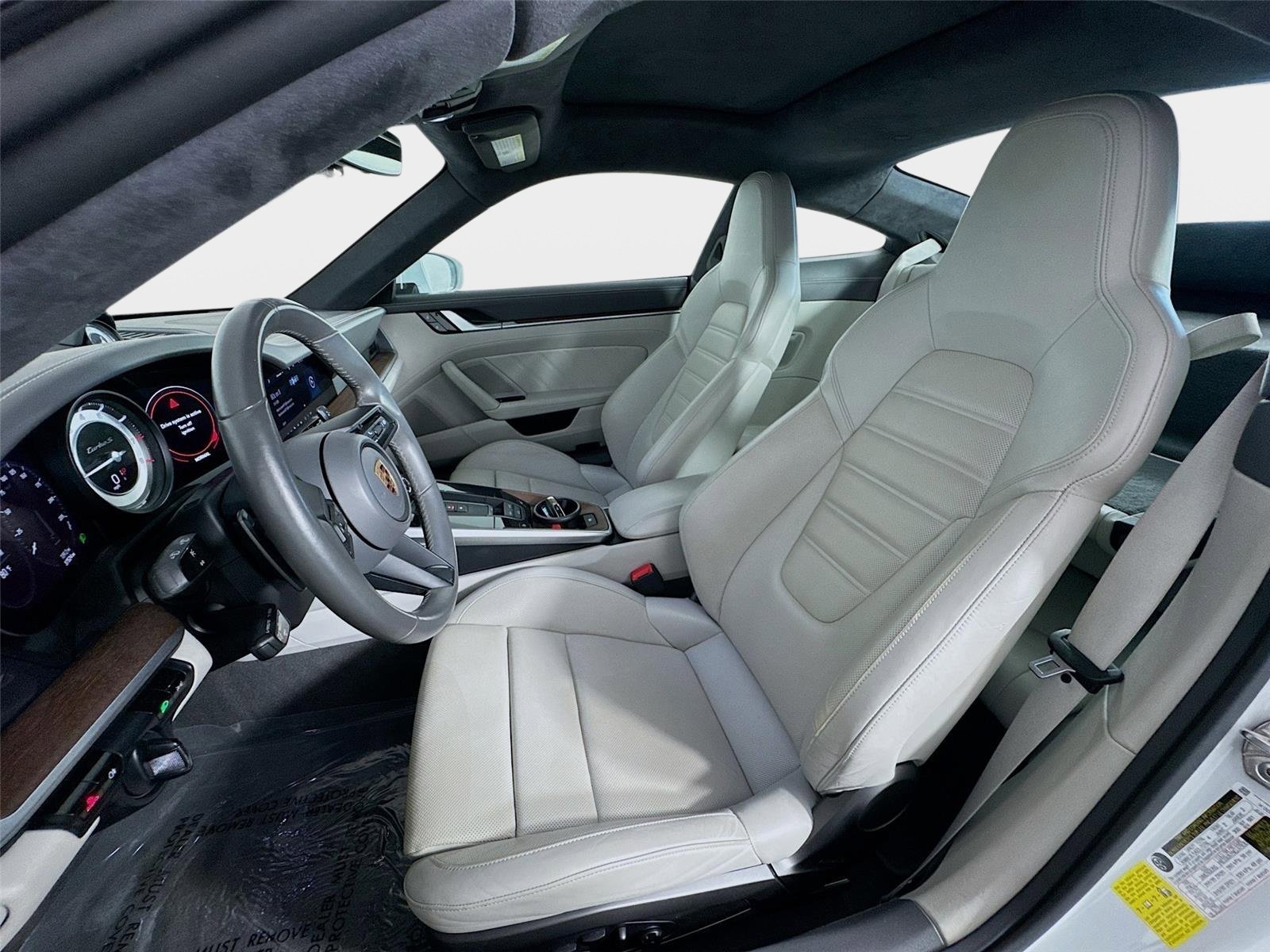 Used 2021 Carrara White Metallic Porsche Turbo S image 11
