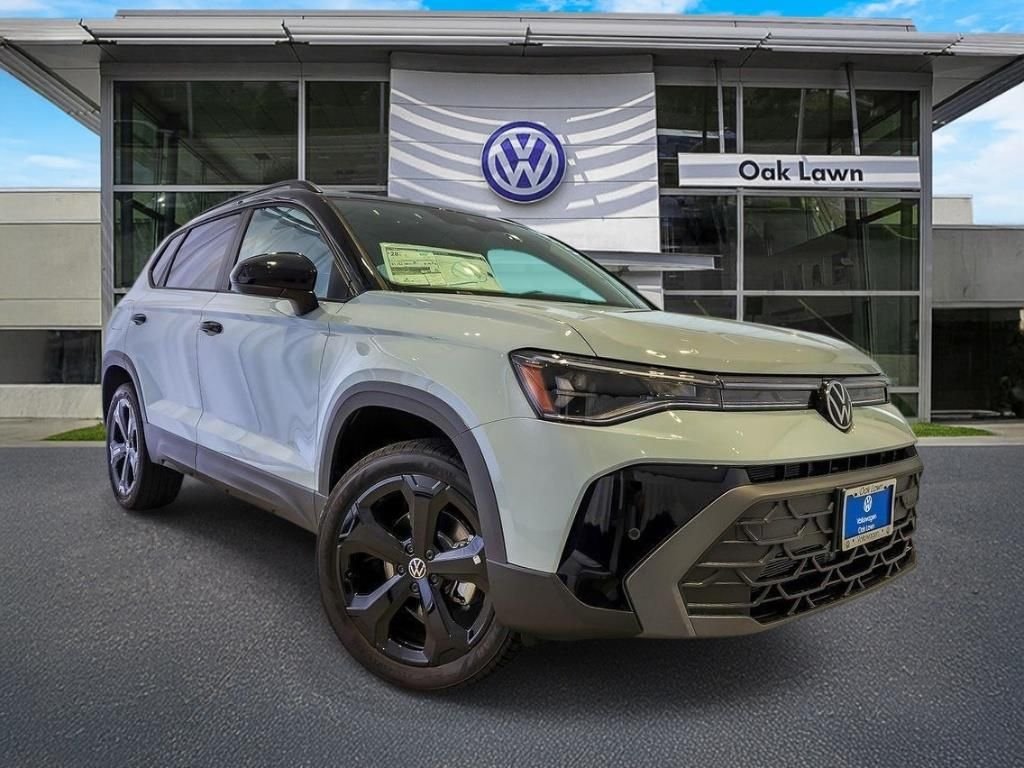 New 2026 Monument Gray W/Deep Black Roof Volkswagen 1.5T SE Black image 1