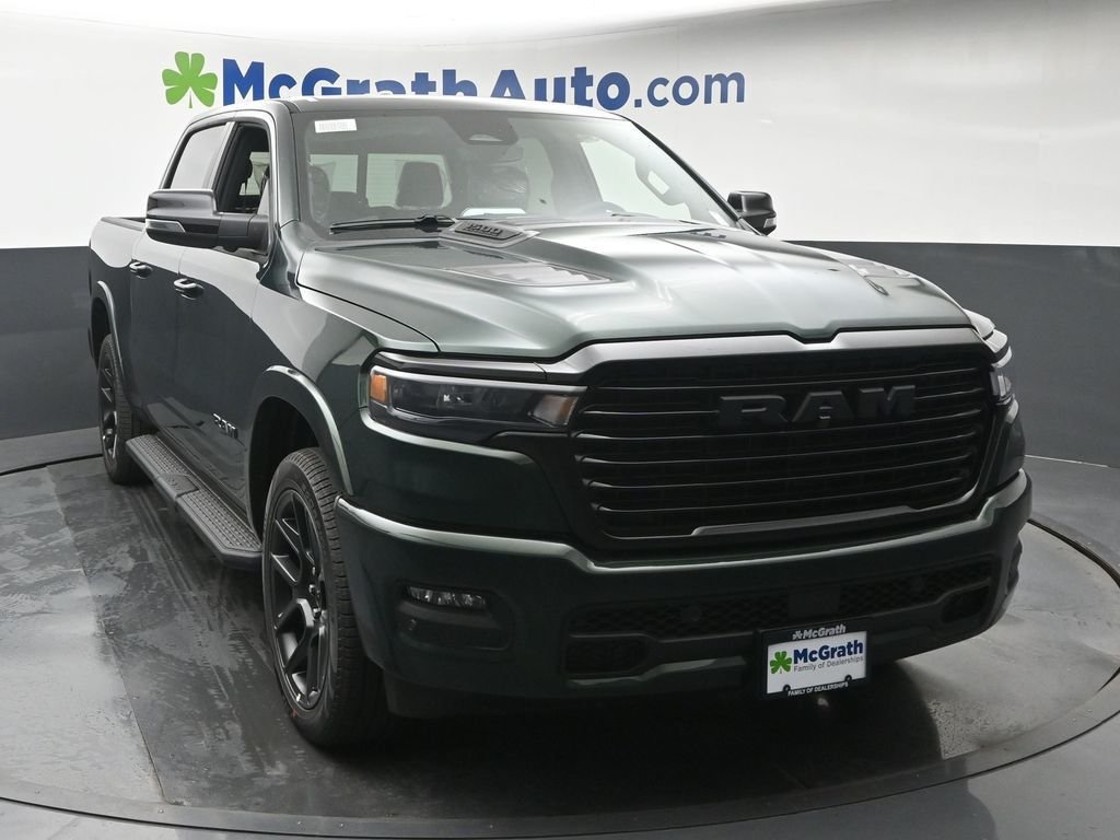 New 2026 Serrano-Green Metallic Exterior Paint RAM Laramie image 5
