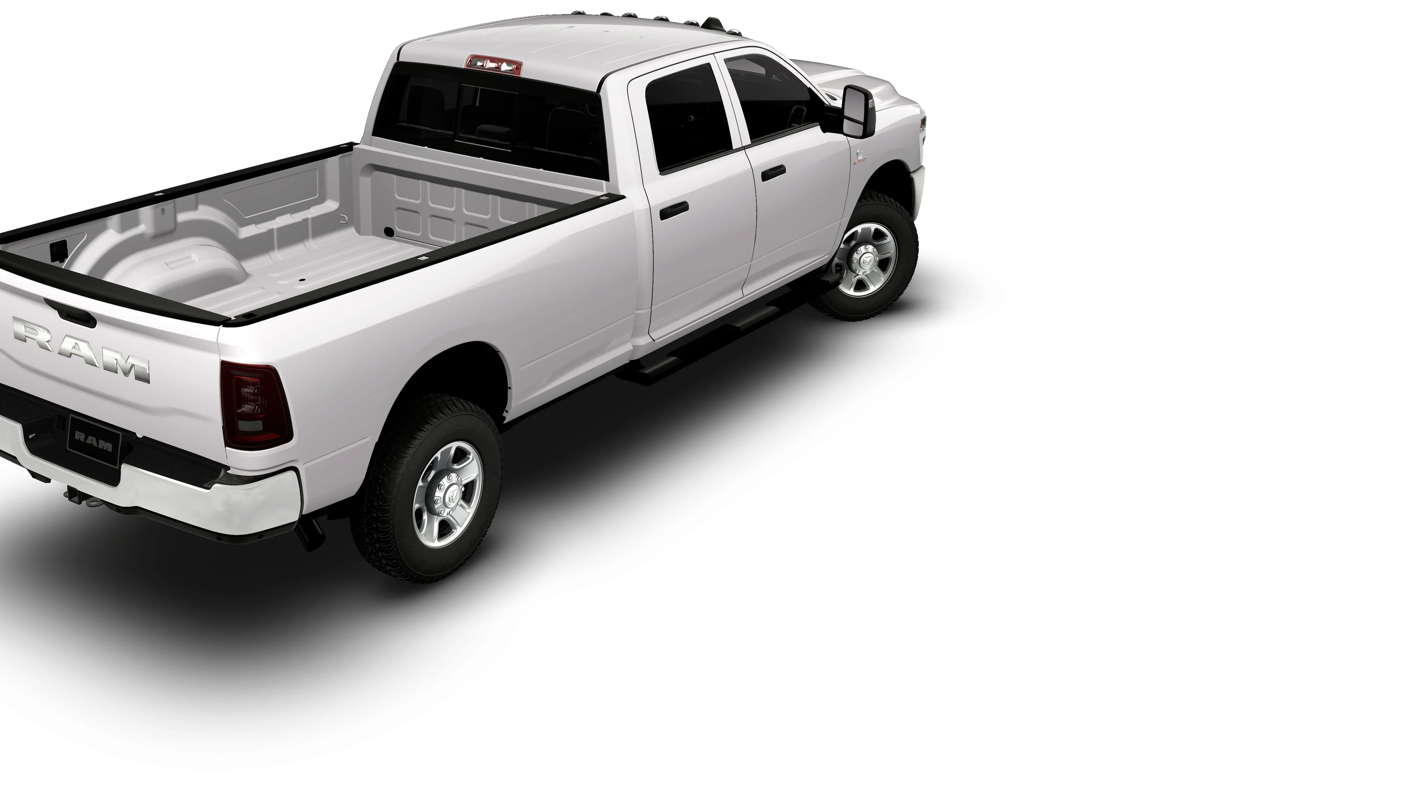 New 2026 Bright White Clear-Coat Exterior Paint RAM  image 14