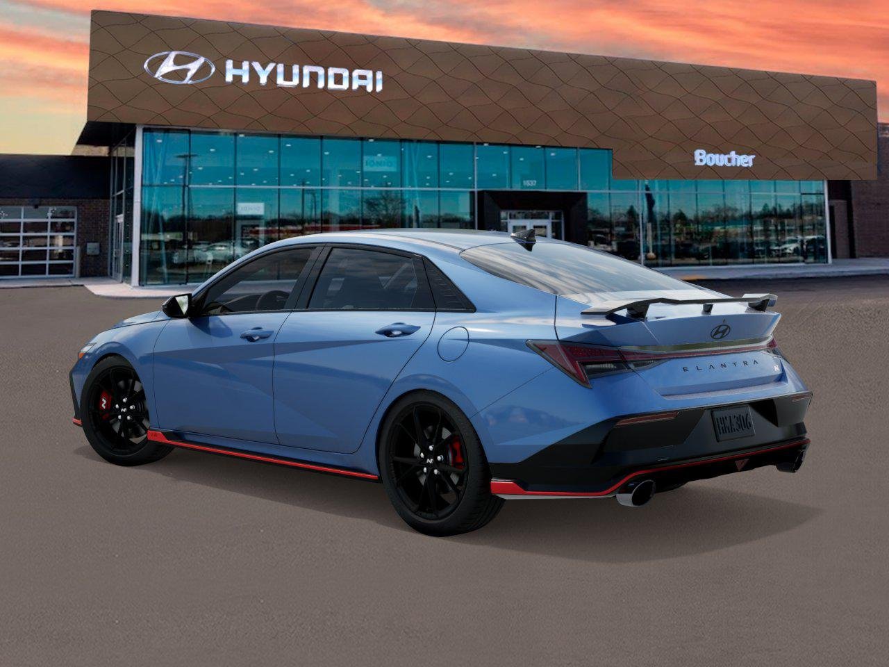 New 2026 Performance Blue Hyundai Sedan image 5