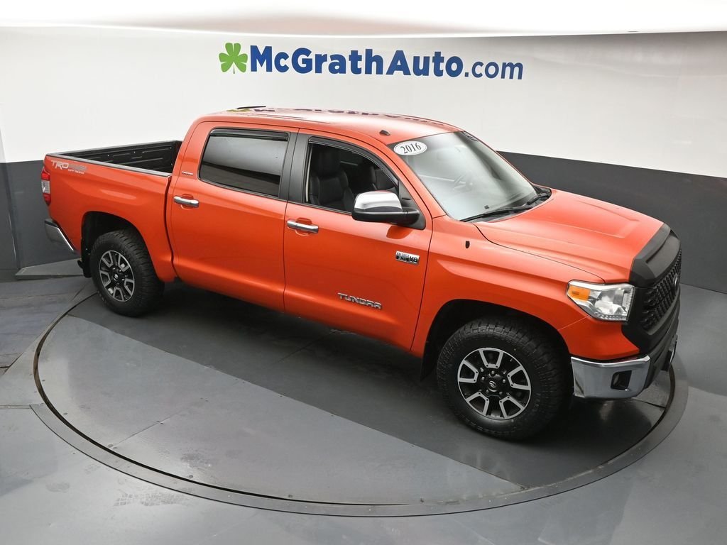 Used 2016 Orange Toyota Limited image 3