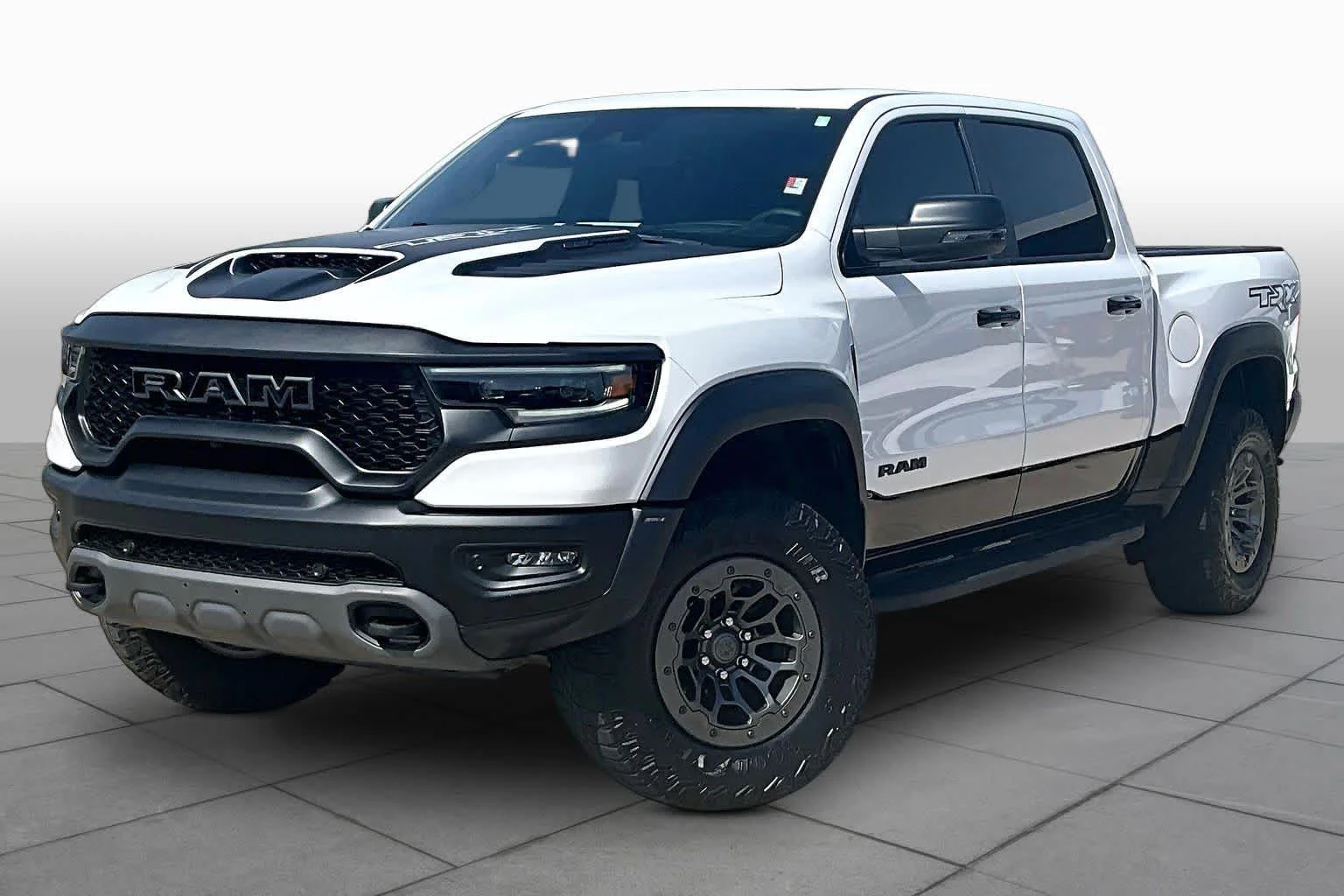 Used 2024 Bright White Clearcoat Ram TRX image 4