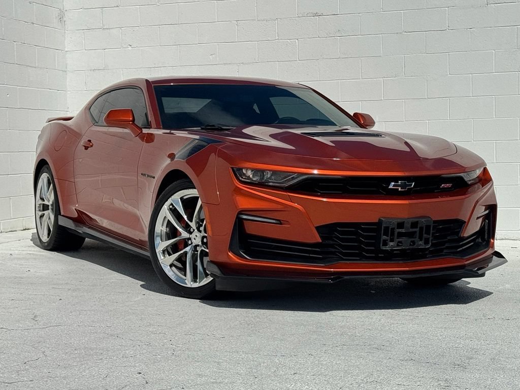 Used 2023 VIVID ORANGE METALLIC Chevrolet 1SS image 2