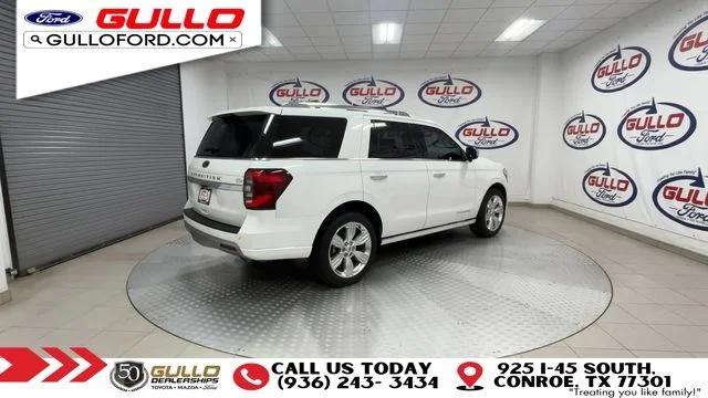 Certified Used 2023 White Metallic Ford Platinum image 8