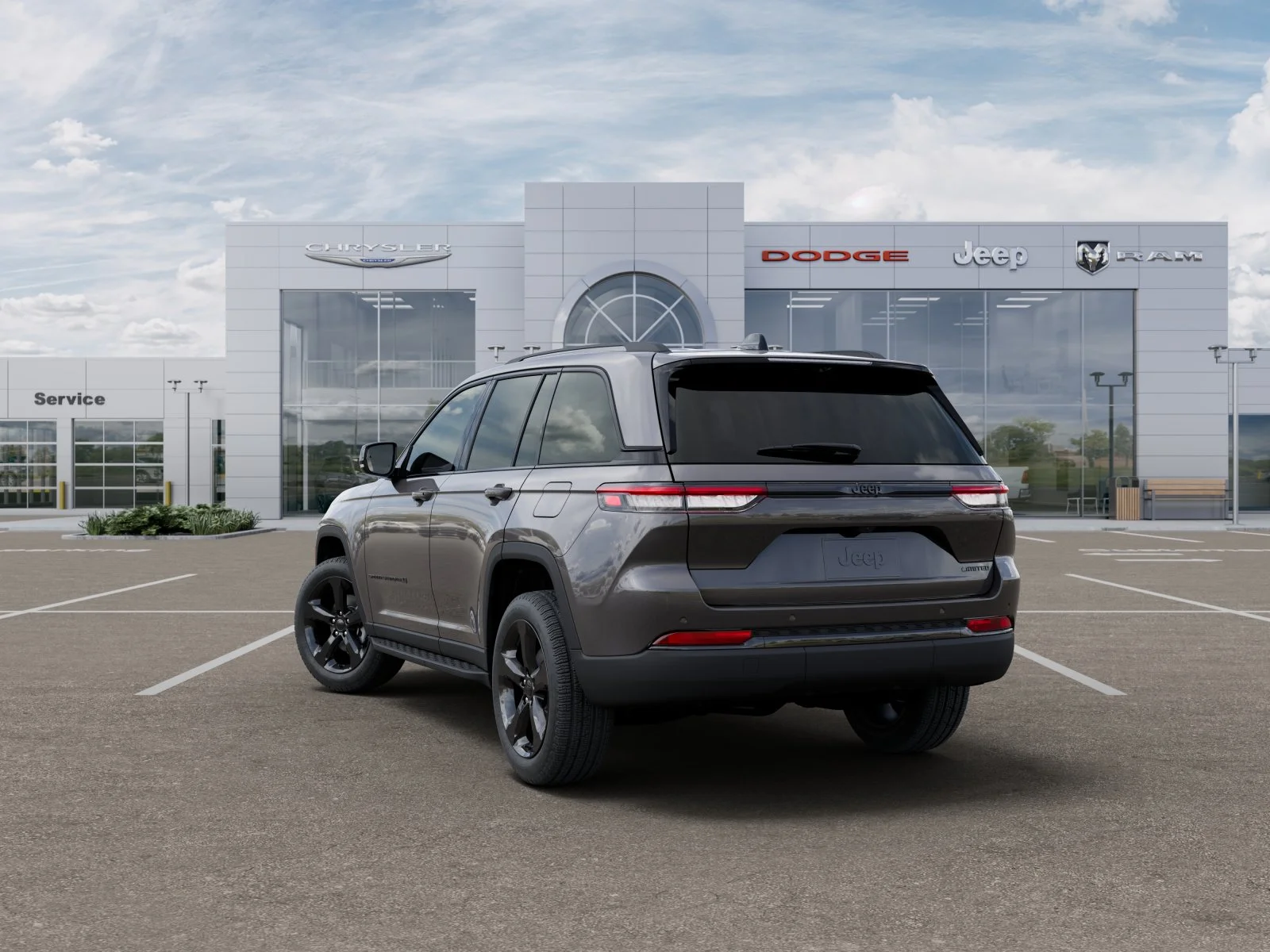 New 2025 Baltic Gray Metallic Clear-Coat Exterior Paint Jeep Limited image 30