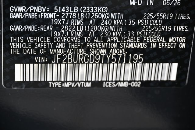New 2026 Gray Subaru Limited XT image 20