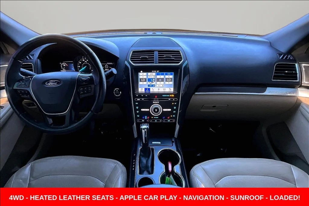 Used 2017 Red Ford Limited image 7