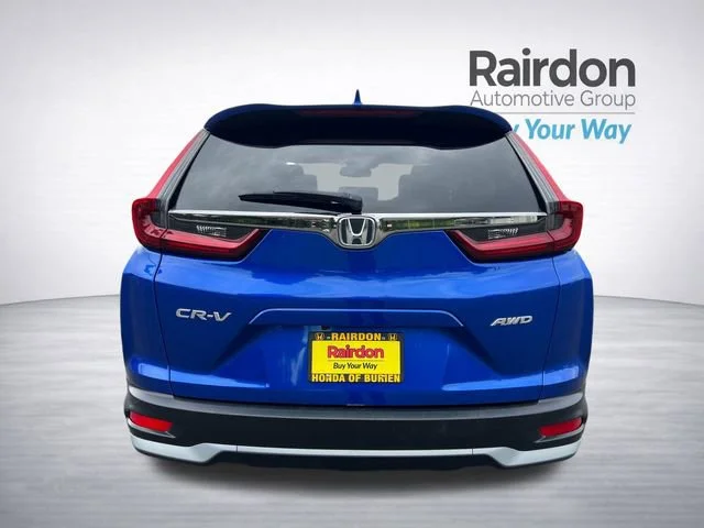 Used 2021 Aegean Blue Metallic Honda EX-L image 6