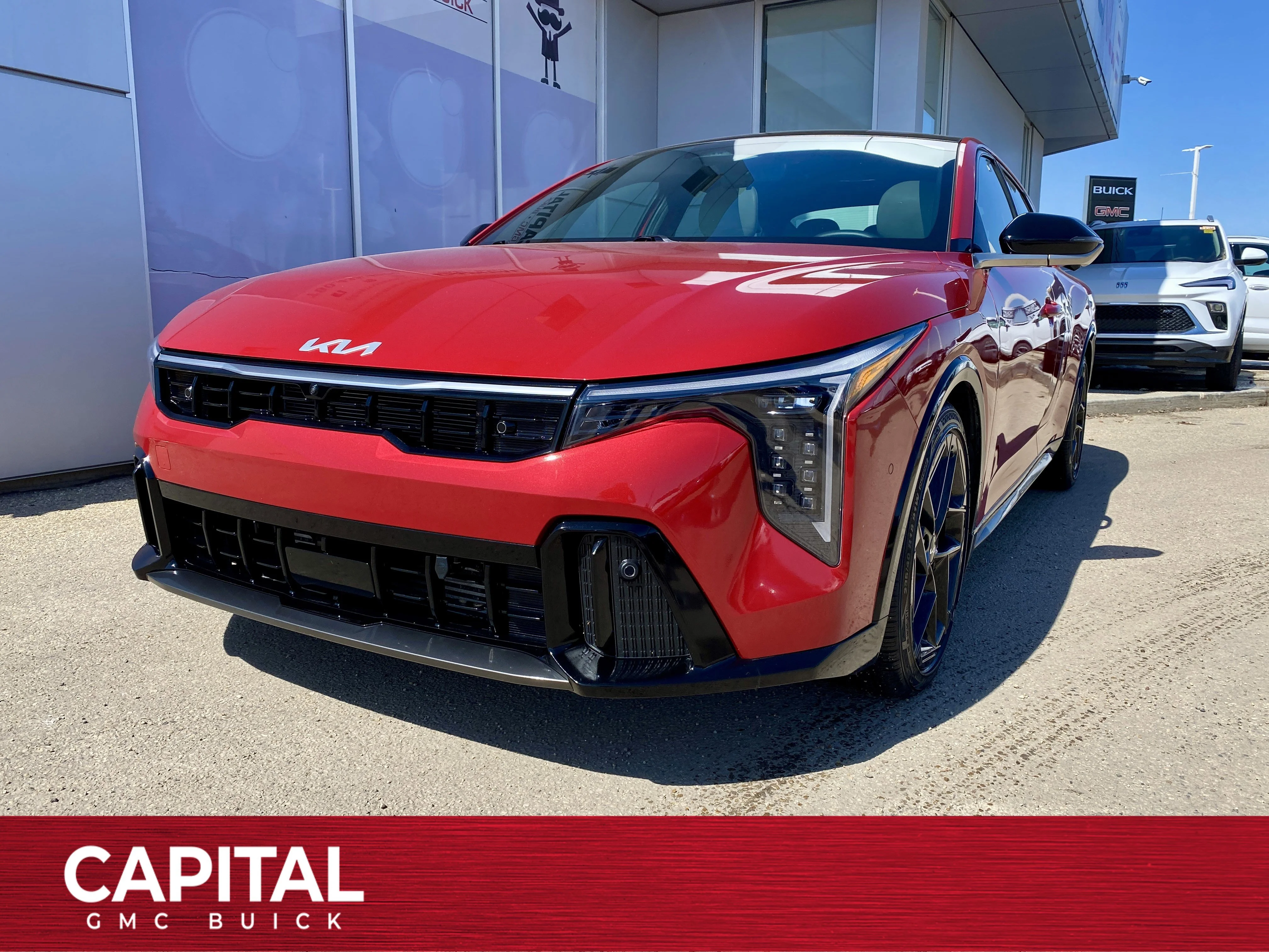 Certified Used 2025 Red Kia GT-Line Turbo * SUNROOF * NAVIGATION * TWO TONE INTERIOR * image 1