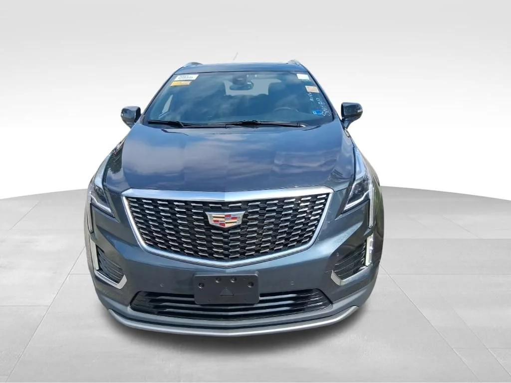 Used 2021 SHADOW METALLIC Cadillac AWD Premium Luxury image 3