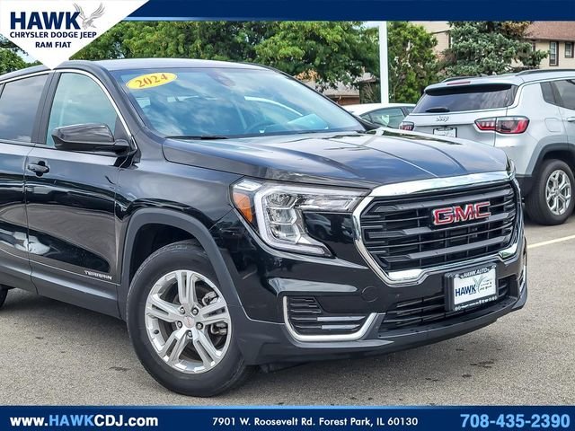 Used 2024 Black GMC SLE image 2