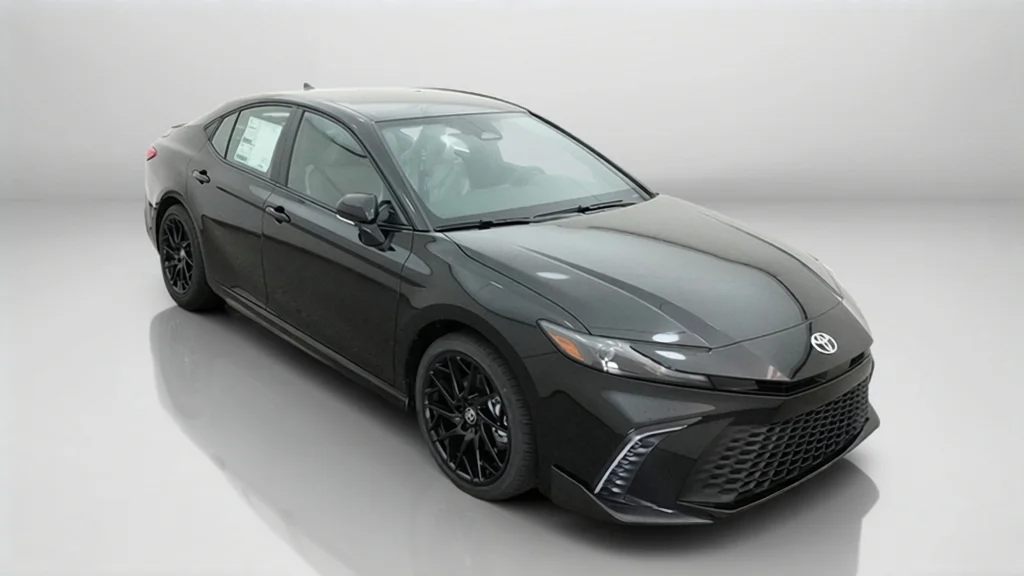 New 2026 Midnight Black Metallic Toyota SE image 5