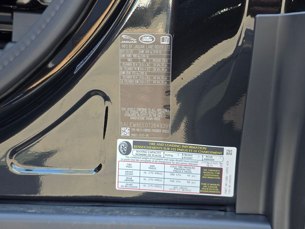 New 2026 Santorini Black LAND ROVER V8 image 38