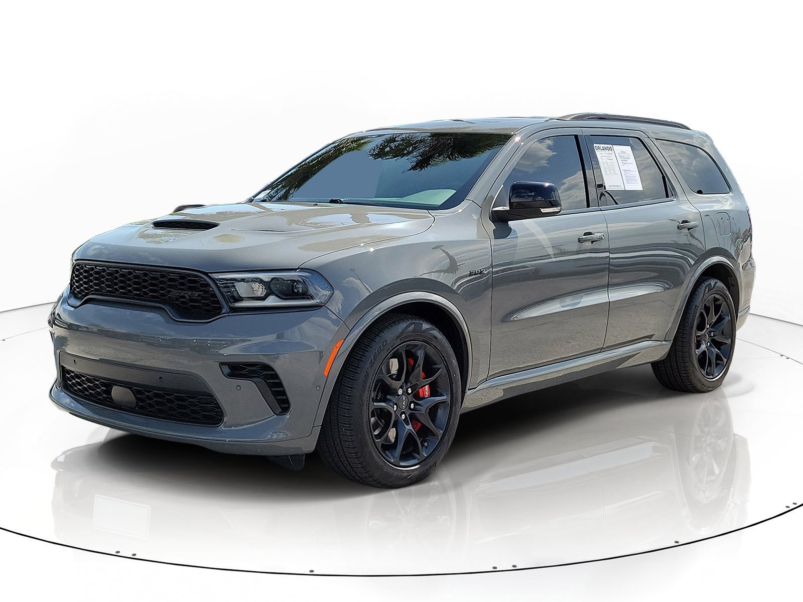 Used 2024 Destroyer Gray Clearcoat Dodge SRT 392 Premium image 3