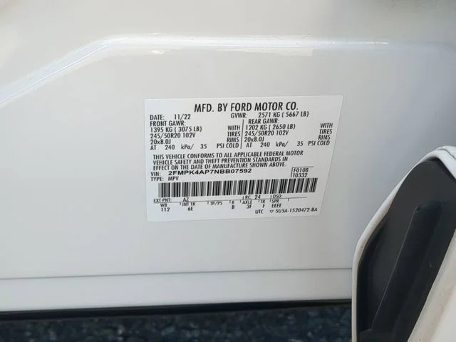 Used 2022 White Ford ST image 37