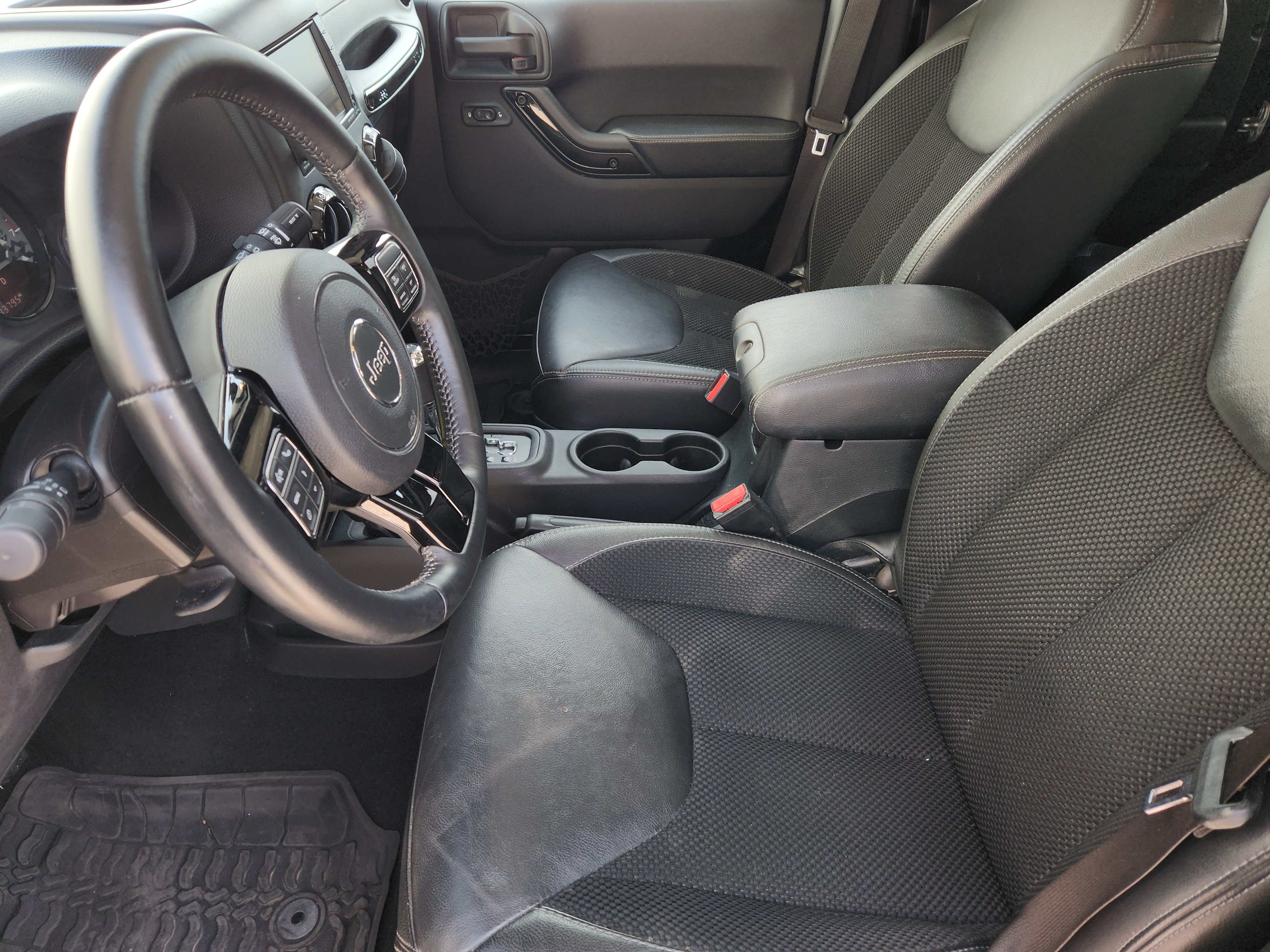 Used 2017 Black Clearcoat Jeep Winter image 14