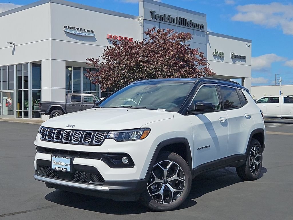 New 2026 Bright White Clearcoat Jeep Limited image 2