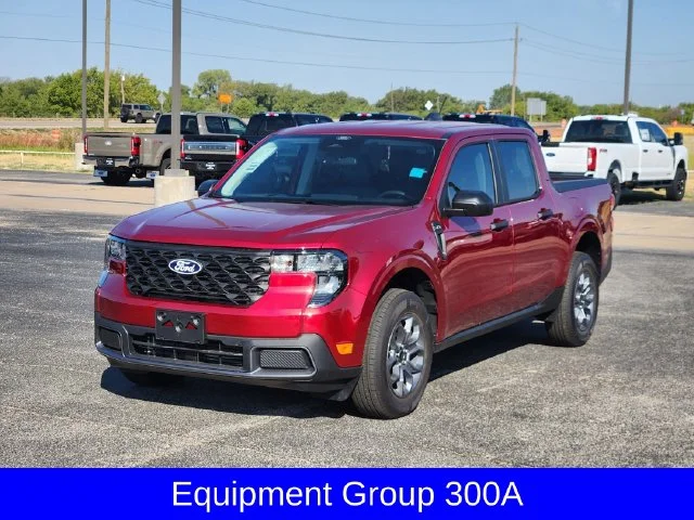 New 2026 Ruby Red Metallic Tinted Clearcoat Ford XLT image 3