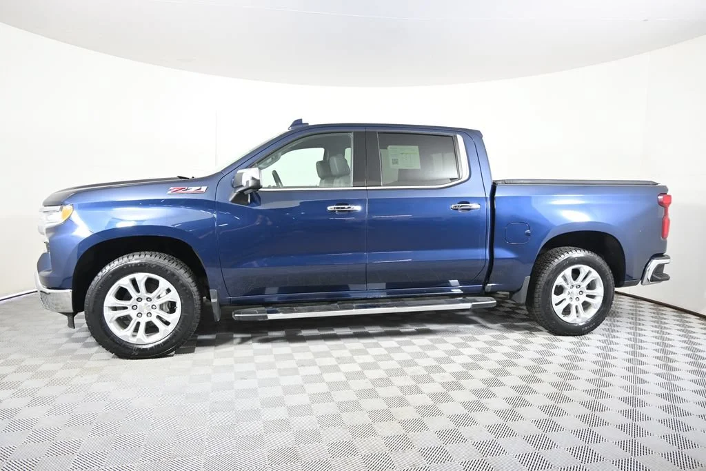 Used 2023 Chevrolet Silverado 1500 LTZ with VIN 1GCUDGEL0PZ147068 for sale in Forest Lake, Minnesota