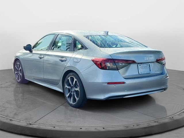Certified Used 2025 Solar Silver Metallic Honda 4D HYBRID SPORT TOURING image 4