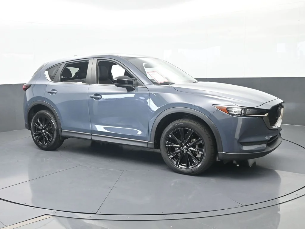 Used 2021 Polymetal Gray Mazda Carbon Edition image 8
