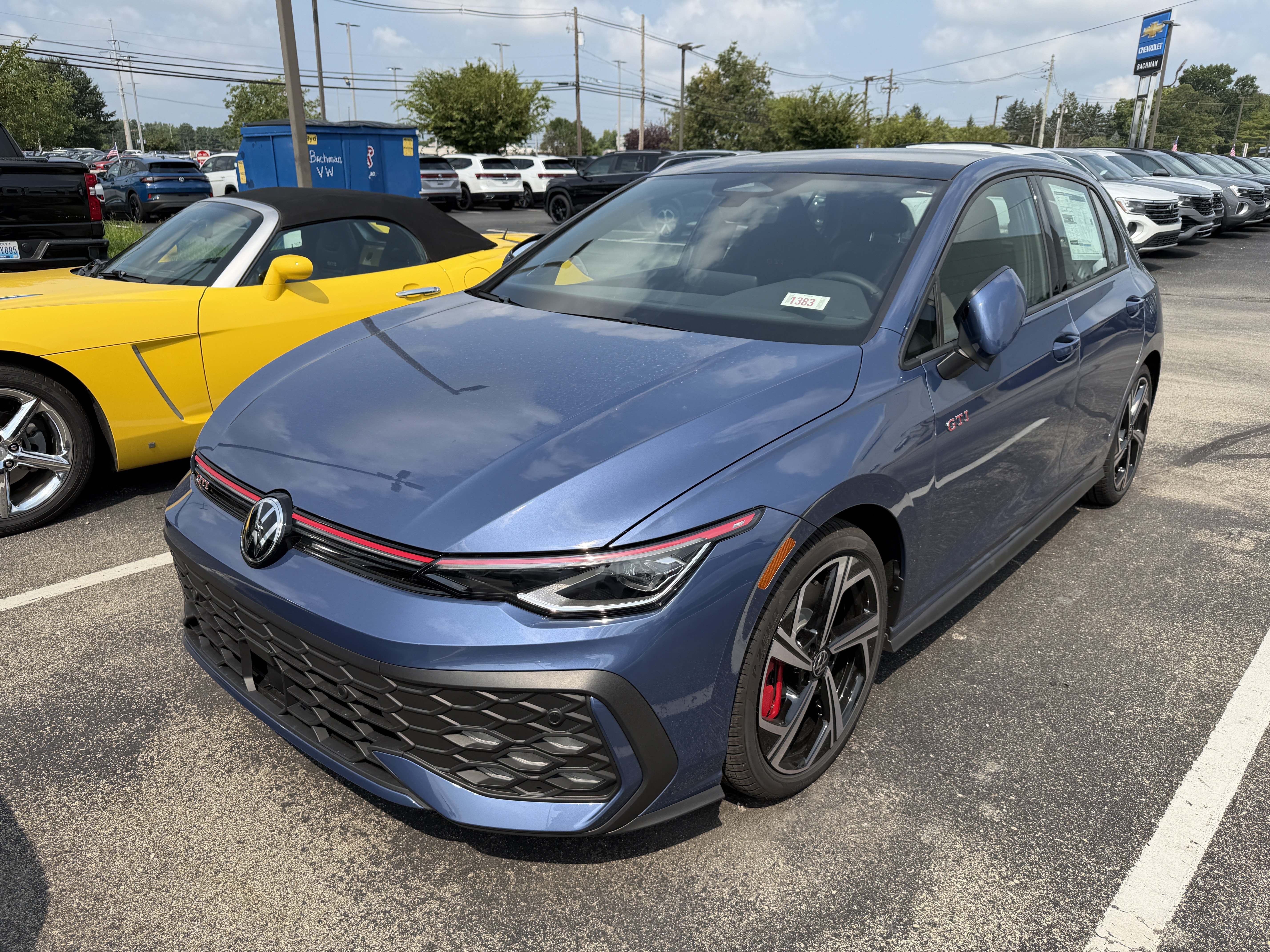 New 2026 Slate Blue Metallic Volkswagen SE image 4