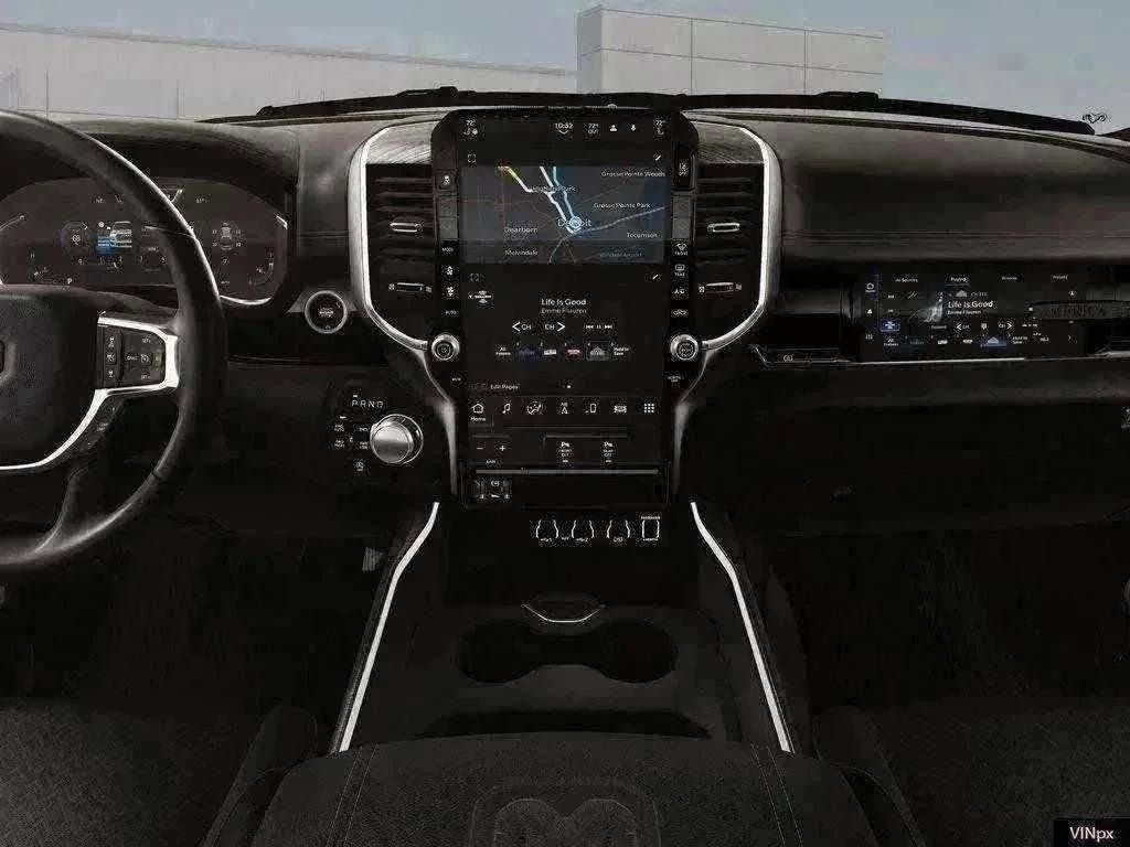 New 2026 Bright White Clear-Coat Exterior Paint RAM Laramie image 3