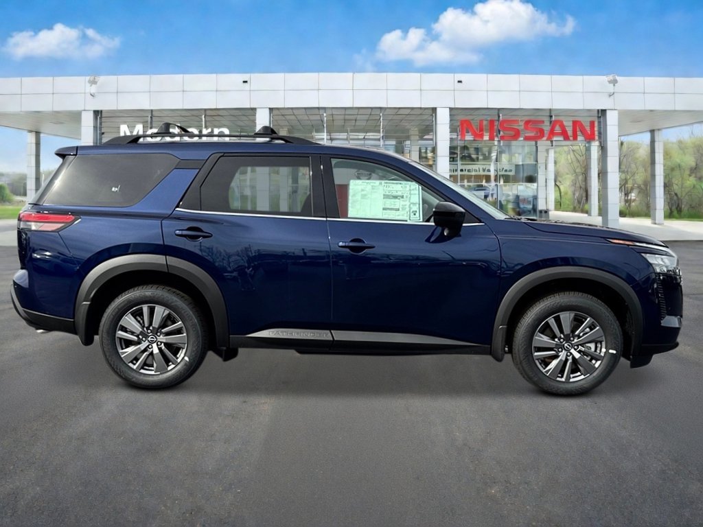 New 2026 Deep Ocean Blue Pearl Nissan SV image 6
