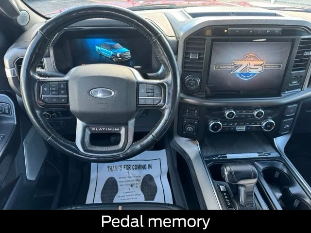 Used 2023 Red Ford Platinum image 21