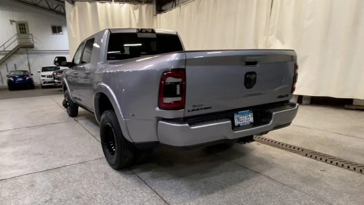Certified Used 2022 Billet Silver Metallic Clearco Ram Limited 4x4 Mega Cab 6 4  Box image 8