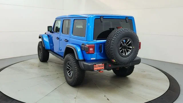 New 2026 Hydro Blue Pearl-Coat Exterior Paint Jeep Rubicon X image 8
