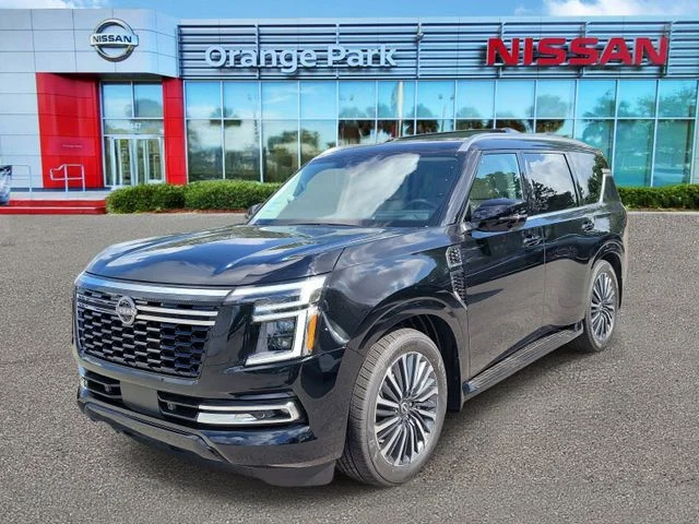 New 2026 Super Black Nissan Platinum Reserve image 4