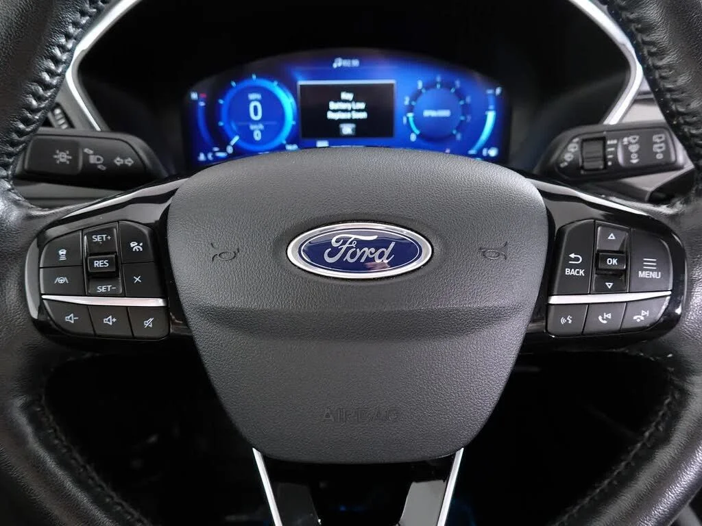 Certified Used 2021 Red Ford Titanium image 18
