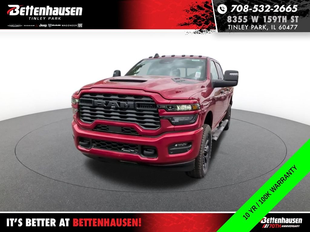 New 2026 Molten Red Pearl-Coat Exterior Paint RAM Black Express image 16