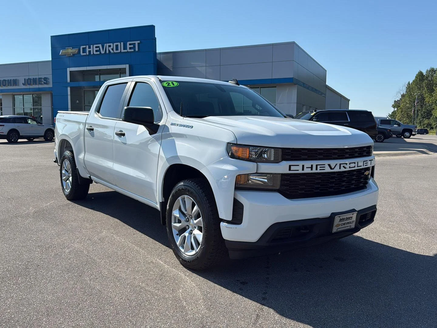 Used 2021 Summit White Chevrolet Custom image 2