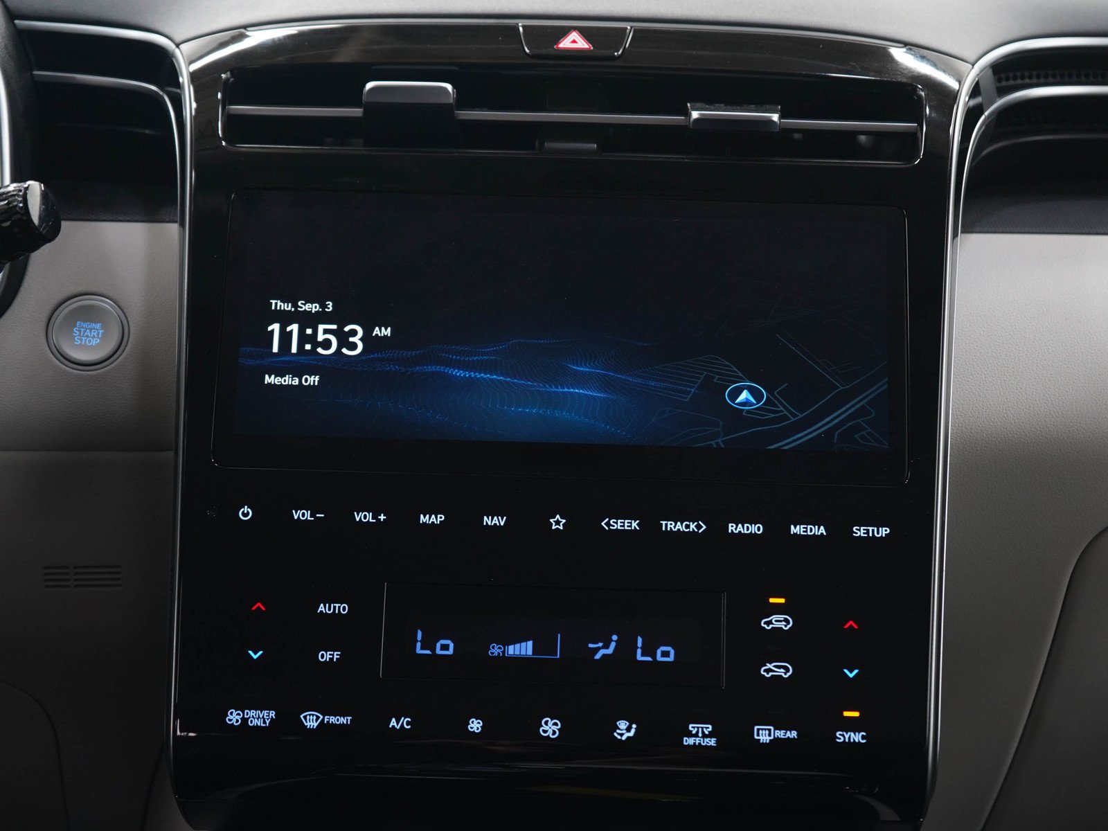 Used 2024 Shimmering Silver Hyundai Blue AWD image 18
