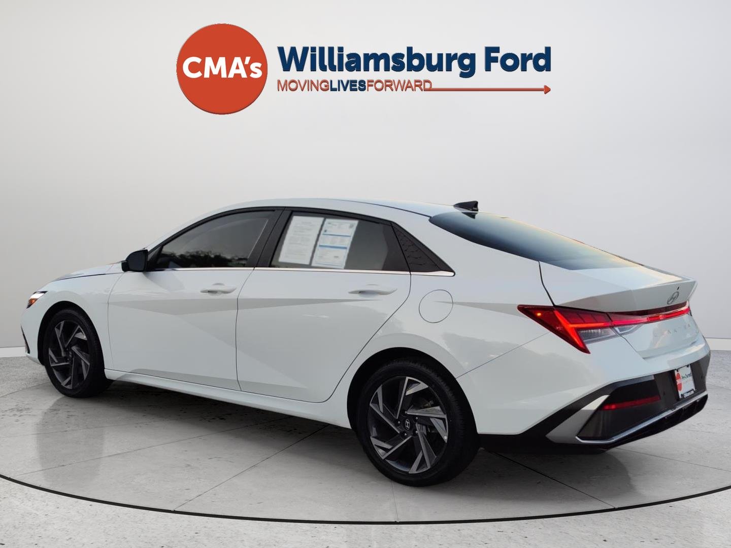 Used 2024 Serenity White Hyundai Limited image 3