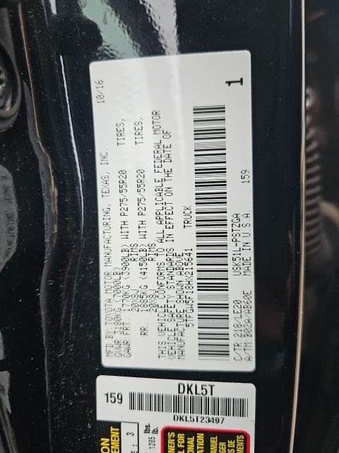 Used 2017 Black Toyota Platinum image 19