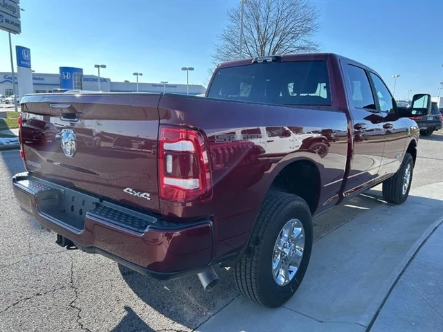 Used 2024 Delmonico Red Pearl Coat (prv) RAM Big Horn image 9